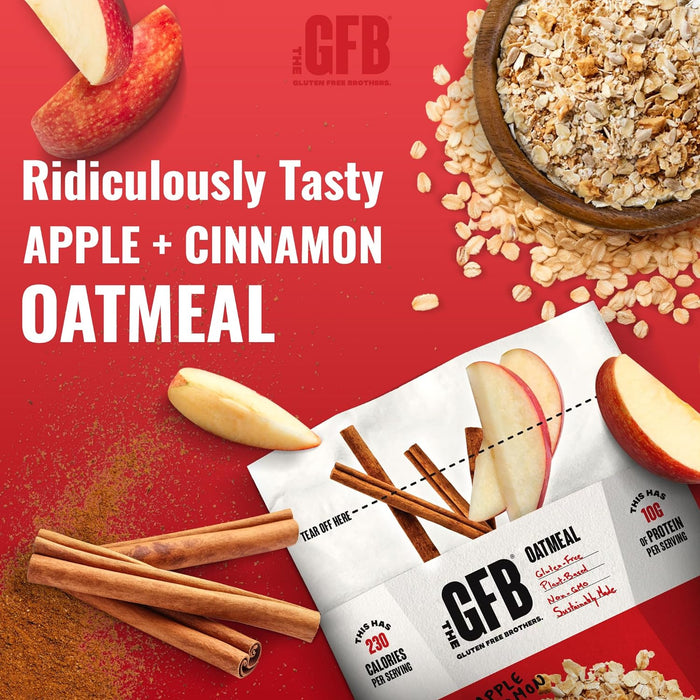 The Gfb   Apple Cinnamon Gluten Free Power Breakfast Oatmeal   2 Oz