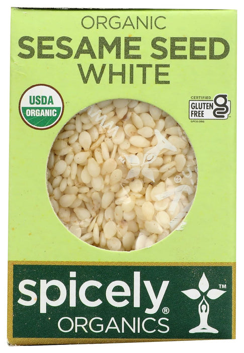 Spicely Organics  Organic Sesame Seed White  .45 Oz