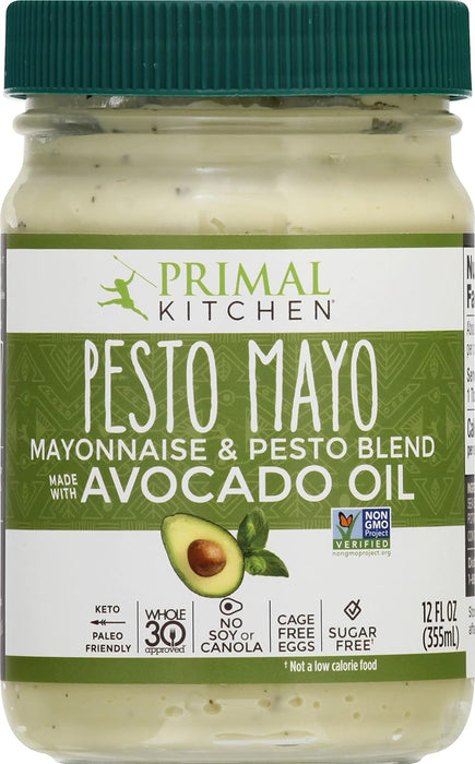 Primal Kitchen Mayo Pesto Avocado Oil 12 oz