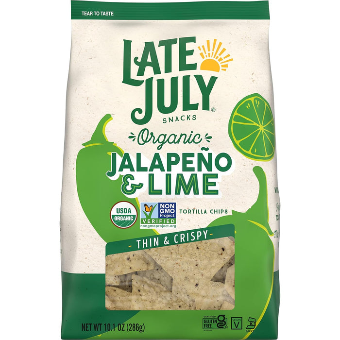 Late July  Organic Jalapeno And Lime Tortilla Chips  10.1 Oz