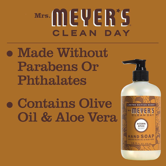 Mrs. Meyer'S Clean Day  Hand Soap Acorn Spice  12.5 Oz