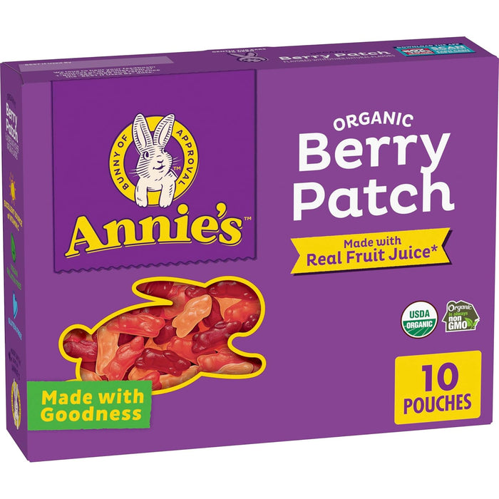 Annie's Homegrown Organic Berry Patch Bunny Fruit Snacks 7 oz