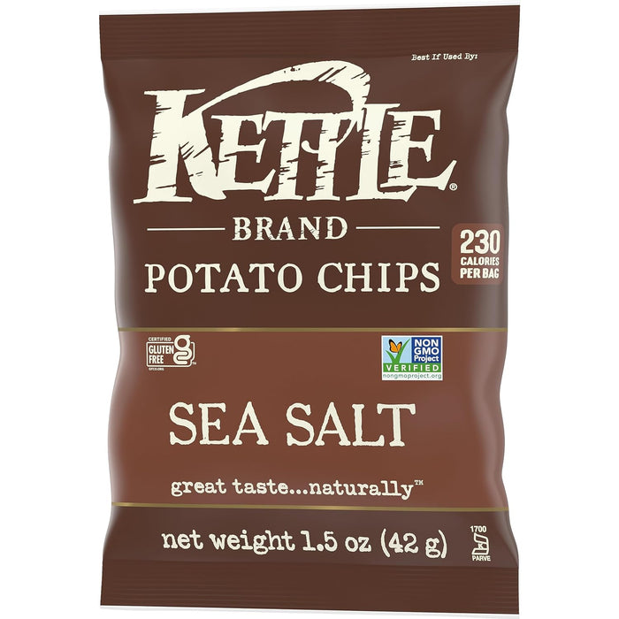 Kettle Brand  Sea Salt Potato Chips  1.5 Oz