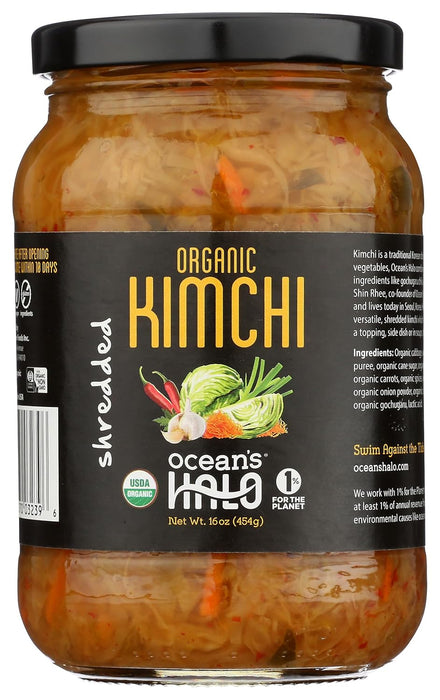 OCEANS HALO Organic Shredded Kimchi 16 OZ