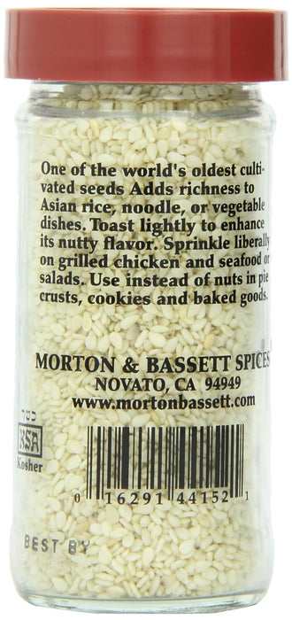 Morton & Bassett  Seasonings Sesame Seed  2.4 Oz