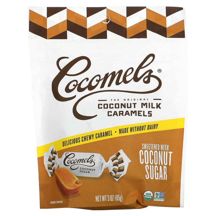 Cocomels  Organic Cocomels Coconut Milk Caramels Sweetened With Coconut Sugar   3 Oz