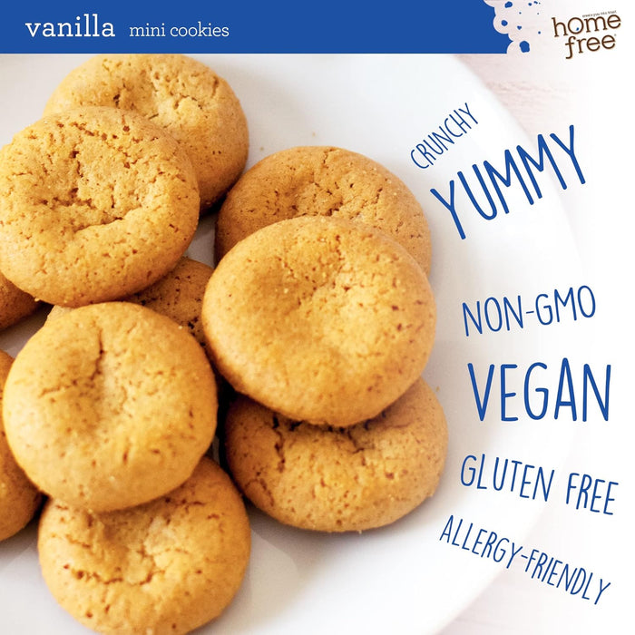 Home Free  Gluten Free Mini Cookies Vanilla  5 Oz