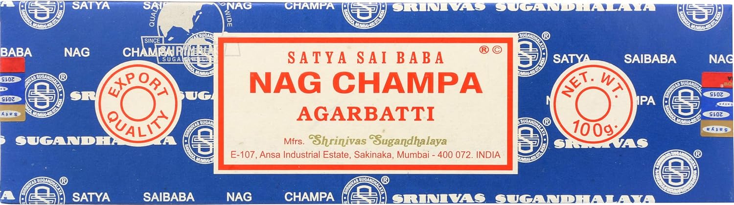 Sai Baba  Incense Sticks Nag Champa Agarbatti  1 Each  100 Gram