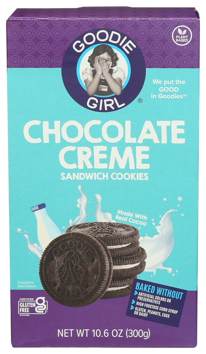 Goodie Girl  Cookies Cookies Chocolate Creme  10.6 Oz