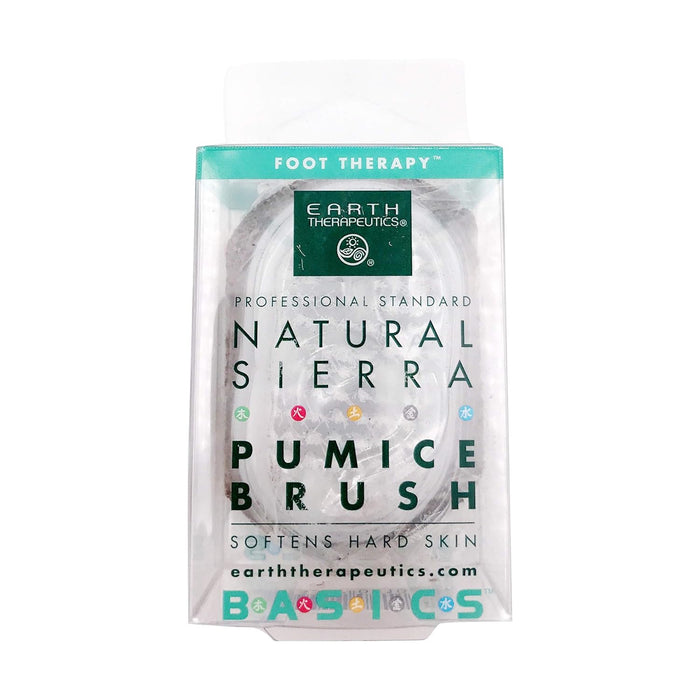 Earth Therapeutics  Natural Sierra Pumice Stone & Nail Brush   1 Ct