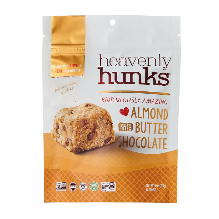 Heavenly Hunks Almond Butter Chocolate Chip 6oz