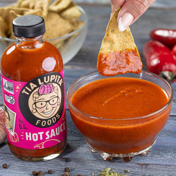 Tia Lupita Hot Original Sauce 8 oz