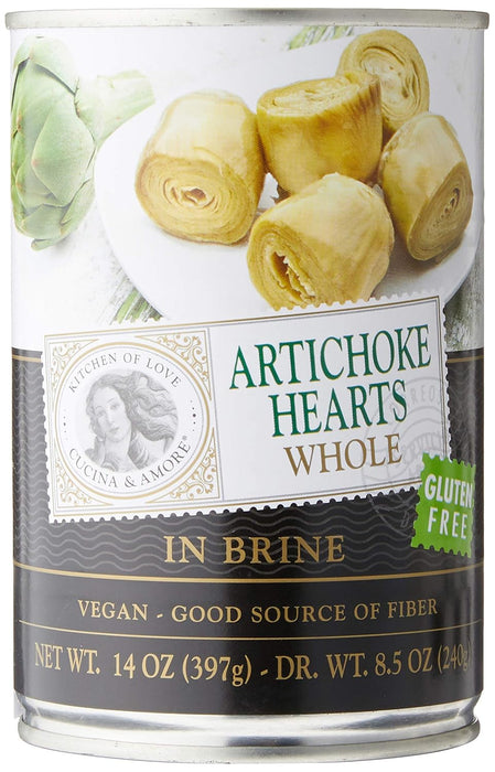 ARTICHOKE WHOLE IN BRINE 14OZ