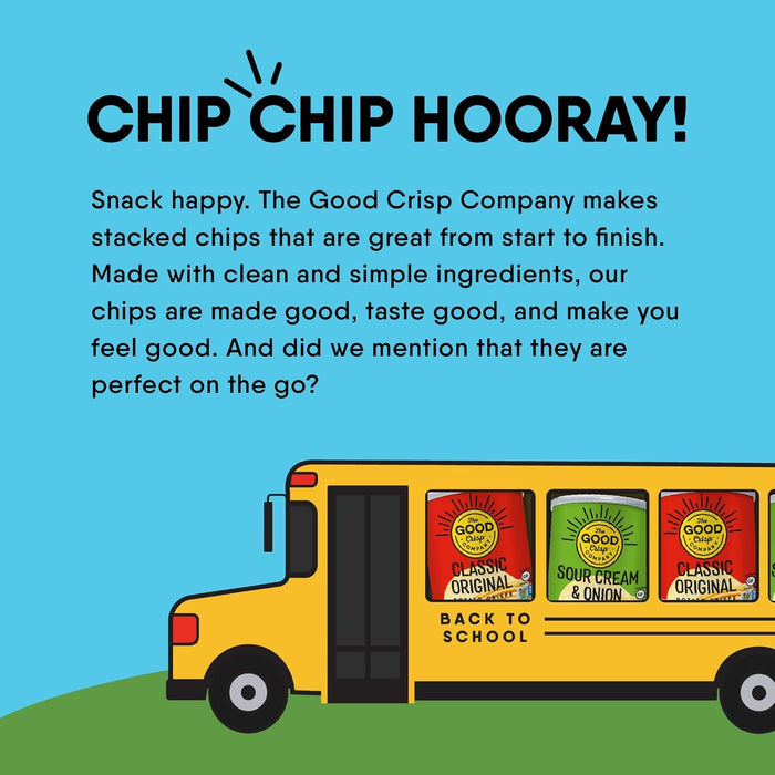 The Good Crisp  Potato Sour Cream And Onion  1.6 Oz