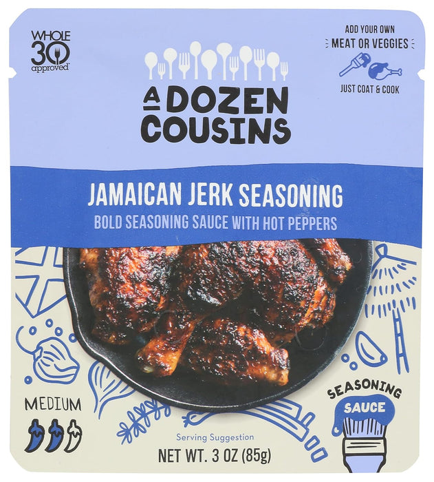 A Dozen Cousins Jamaican Jerk Seasoning 3 oz