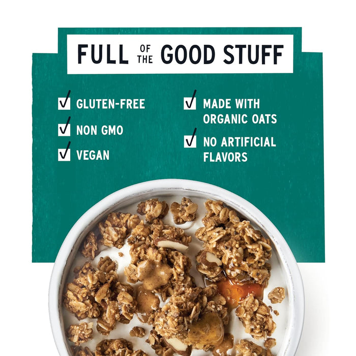 Purely Elizabeth  Organic Nut Butter Granola Maple & Almond Butter   10 Oz