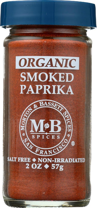 Morton & Bassett  Organic Smoked Paprika  2 Oz