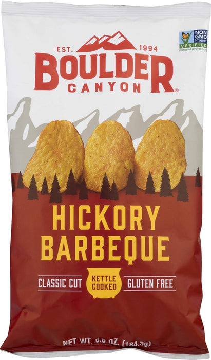 Boulder Canyon  Potato Chips Hickory Barbeque  5 Oz