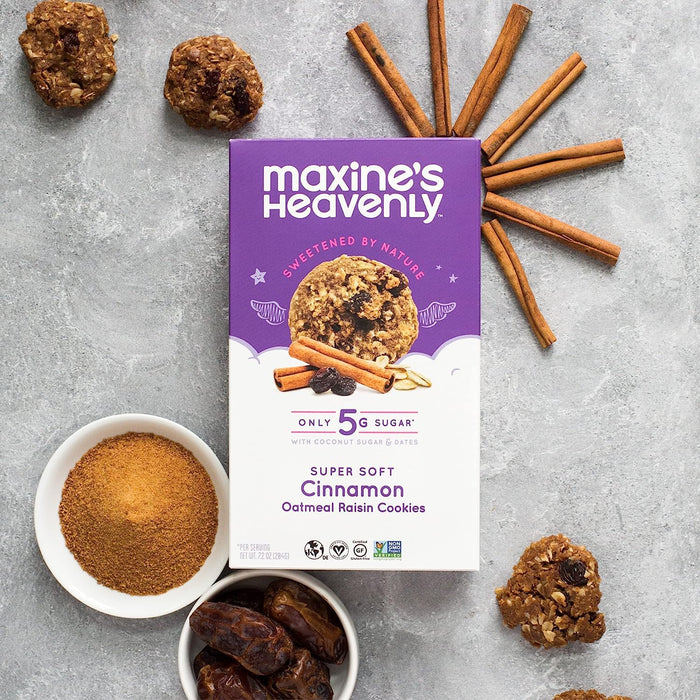 Maxine'S Heavenly  Cookies Cinnamon Oatmeal Raisin  7.2 Oz