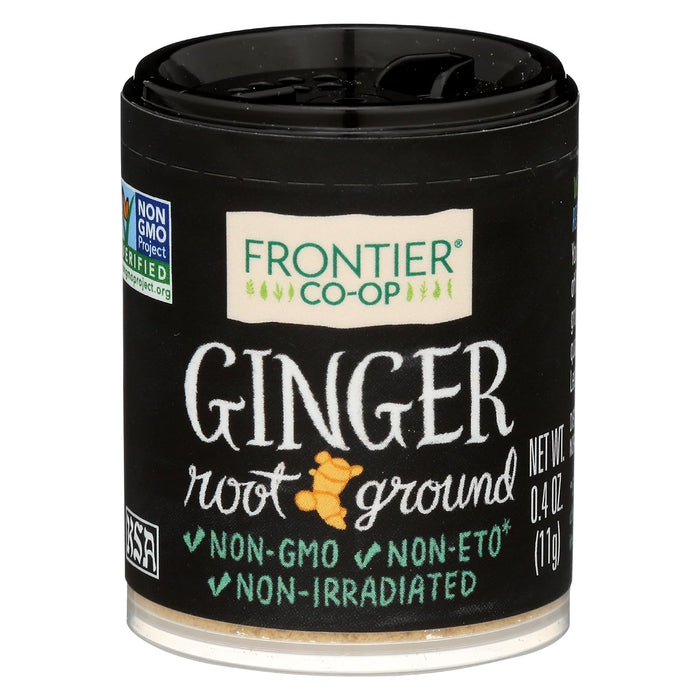 Frontier Nat Prod Co-Op  Ginger Root Ground  .4 Oz