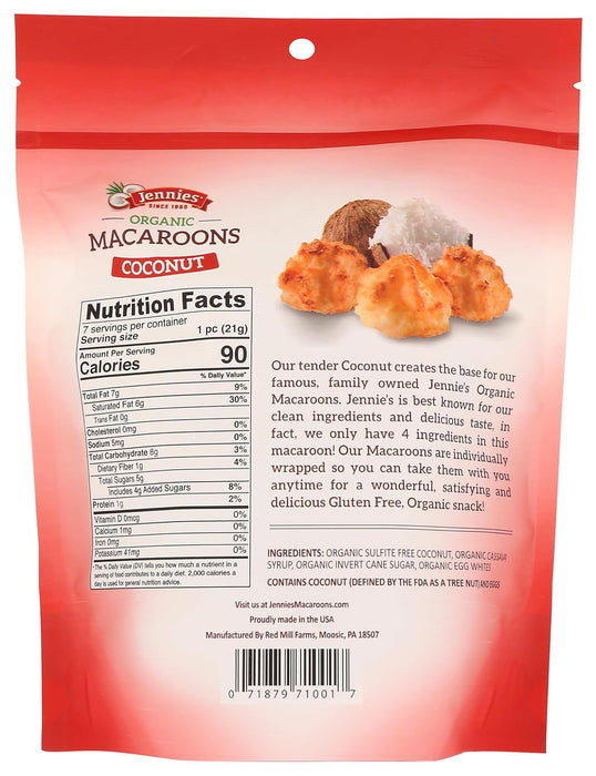 Jennies  Macaroon Coconut  5.25 Oz