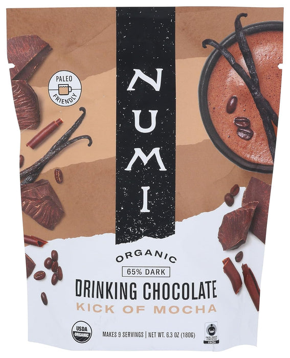 Numi  Drinking Chocolate Kick Of Mocha Organic   6.3 oz