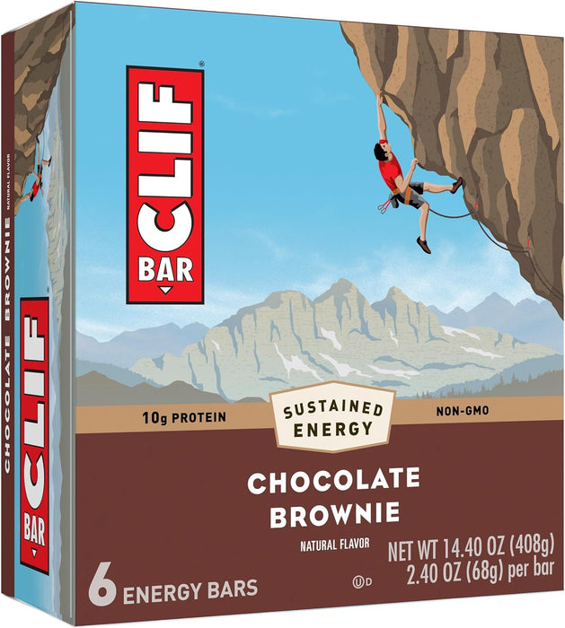 Clif Bar  Organic Energy Bar Chocolate Brownie   14.4 Oz