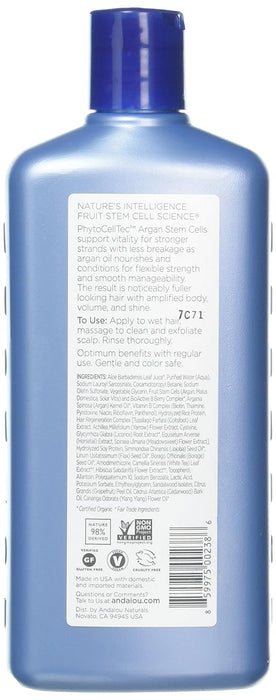 Andalou Naturals  Age Defying Shampoo With Argan Stem Cells  1 Each  11.5 Oz