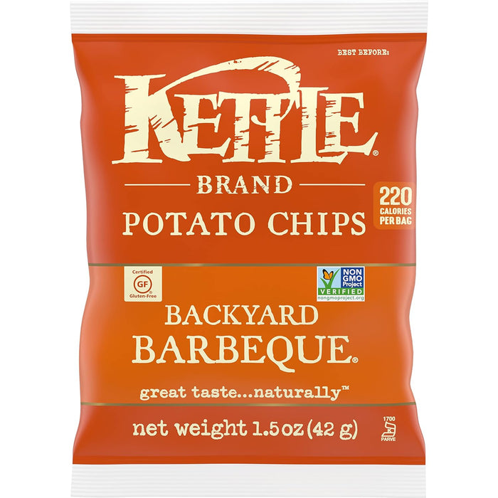 Kettle Brand  Backyard Barbeque Potato Chips  1.5 Oz