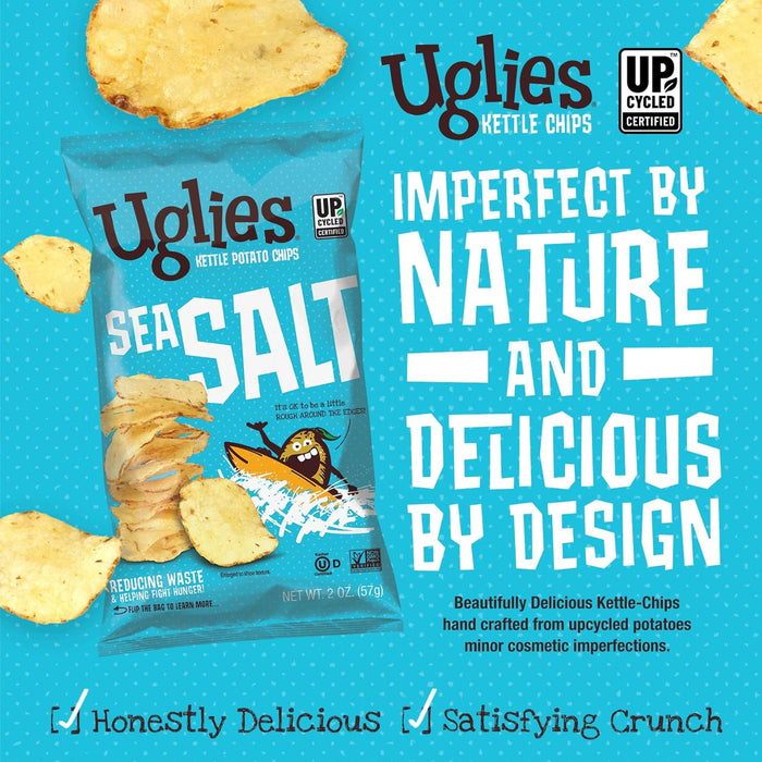 Uglies  Potato Chips Sea Salt  2 Oz