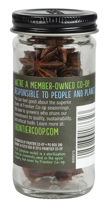 Frontier Nat Prod Co-Op  Selected Grade Star Anise  1 Each  0.46 Oz