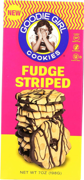 Goodie Girl  Cookies Cookies Fudge Striped  7 Oz