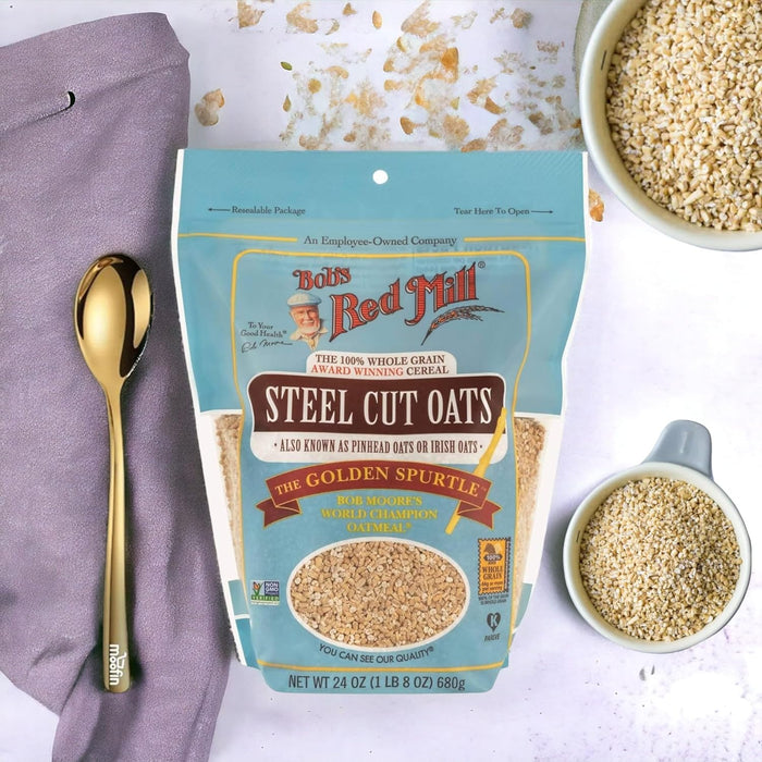 Bob'S Red Mill  Whole Grain Steel Cut Oats   24 Oz