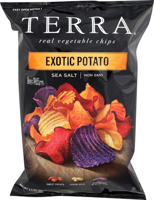 Terra Chips  Exotic Potato Blend With Sea Salt  5.5 Oz