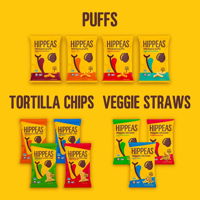 Hippeas Chickpea Tortilla Chips Nacho Vibes 5 OZ