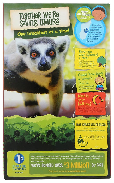 Nature`S Path-Envirokidz Leapin' Lemurs Peanut Butter & Chocolate 10 Oz