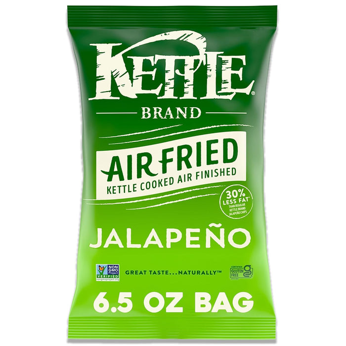 Kettle Air-fried Jalapeno Potato Chips 6.5 Oz