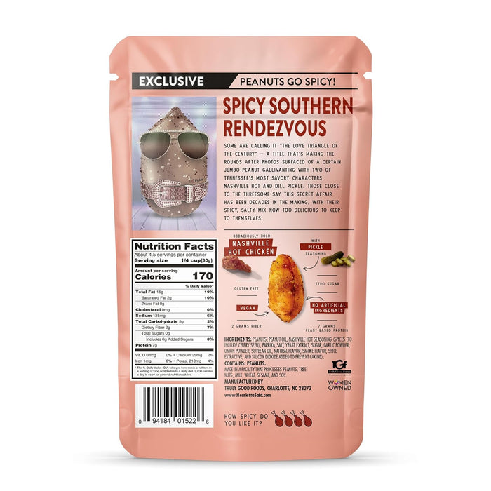 Henrietta Said Nashville Hot Chicken Peanuts 5 oz