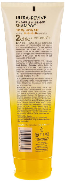 Giovanni  Shampoo Pineapple And Ginger  1 Each  8.5 Oz