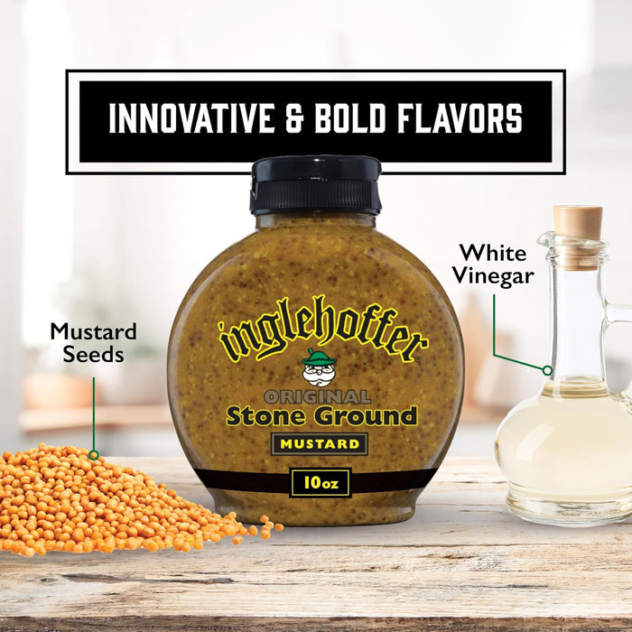 Inglehoffer Original Stone Ground Mustard 10 oz