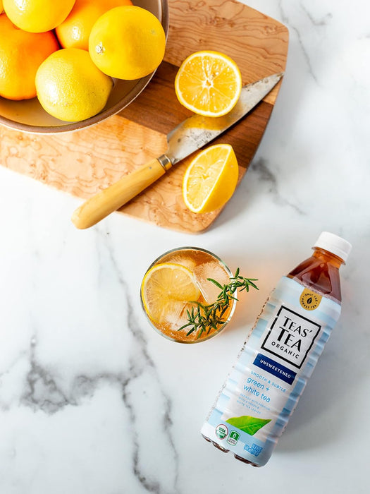 Teas` Tea  Organic Green And White Tea Unsweetened  16.9 Fl Oz