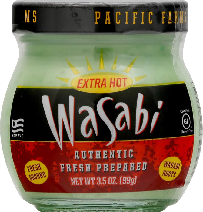 Pacific Farms Wasabi Authentic Fresh Prepared 3.5 oz