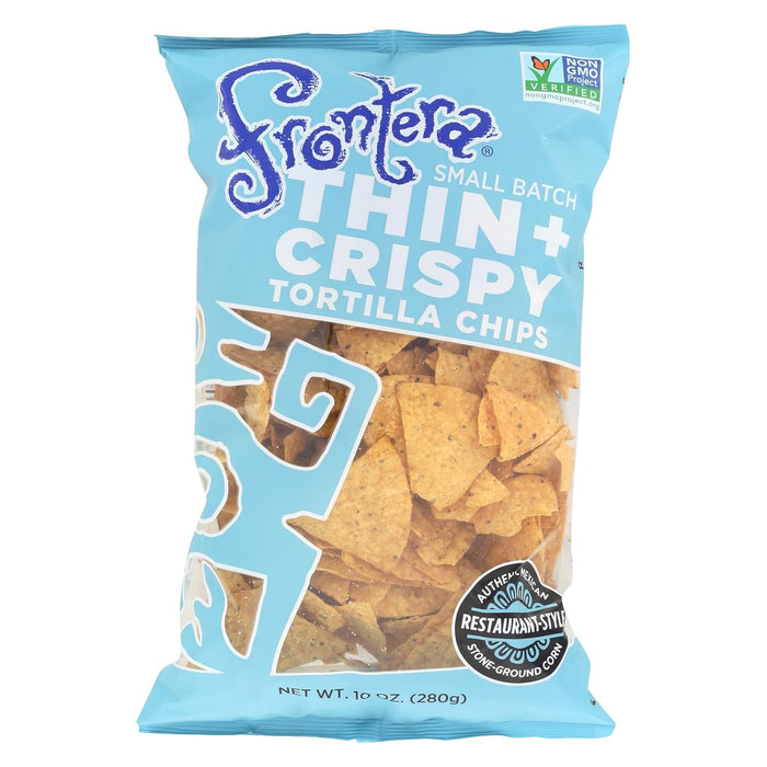 Frontera  Tortilla Chips Thin And Crispy  10 Oz