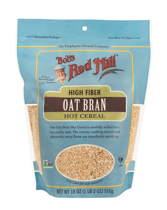 Bob'S Red Mill  Oat Bran Hot Cereal   18 Oz