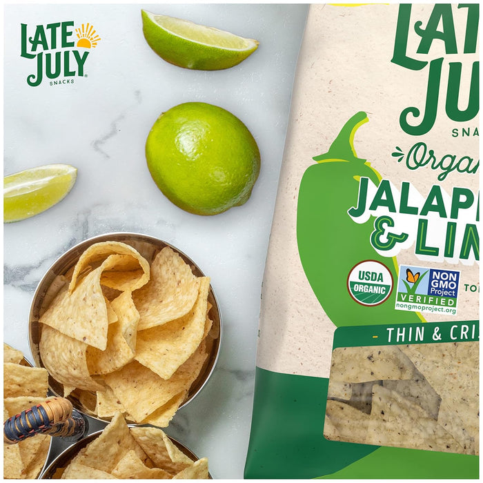 Late July  Organic Jalapeno And Lime Tortilla Chips  10.1 Oz