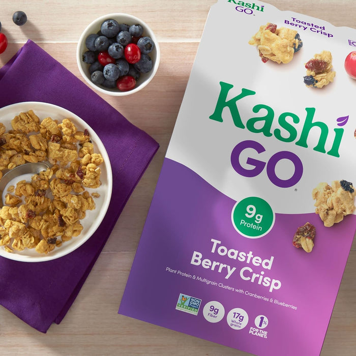 Kashi  Cereal Multigrain Golean Crisp Toasted Berry Crumble   14 Oz