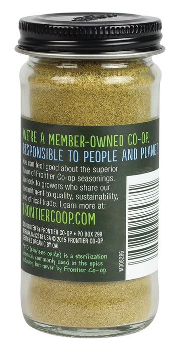 Frontier Nat Prod Co-Op  Cumin Seed Organic Ground  1 Each  1.76 Oz