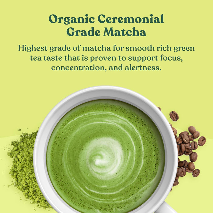 Four Sigmatic  Organic Matcha Latte Lions Mane  1 Each  10 ct