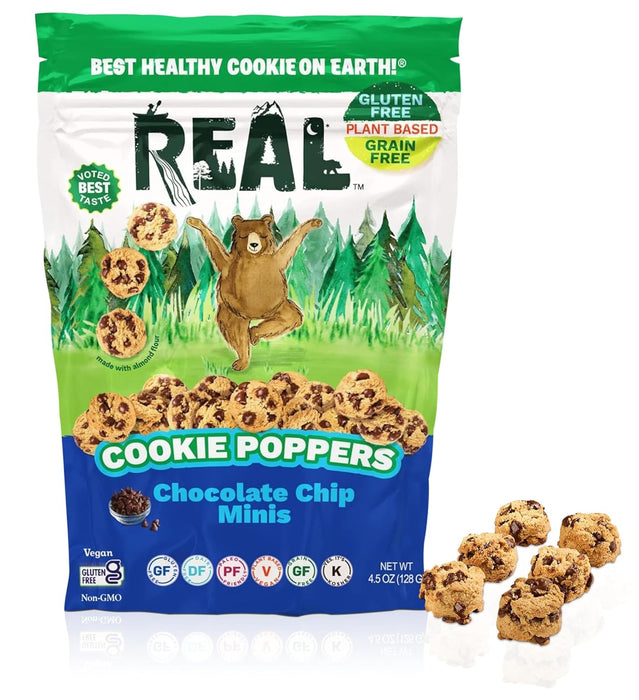 REAL Chocolate Chip Mini Cookie Poppers 4.5 oz