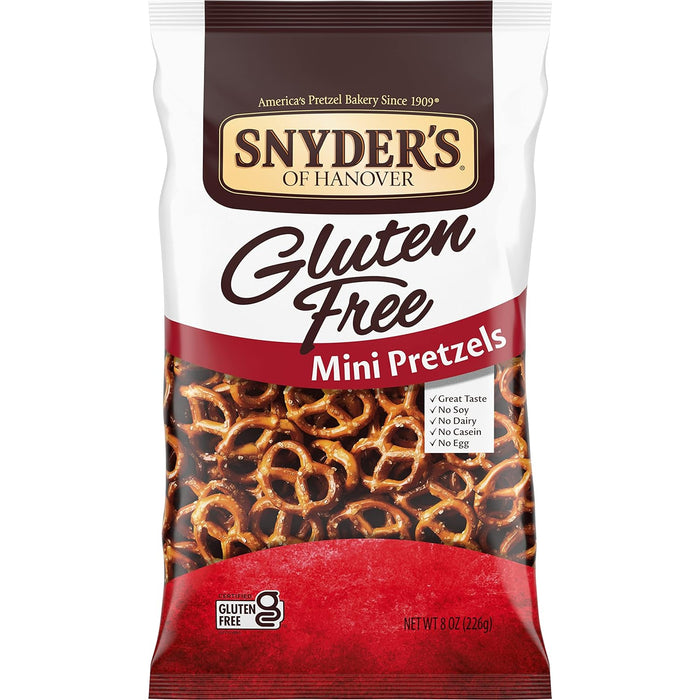 Snyder'S Of Hanover  Mini Pretzels Gluten Free  8 Oz